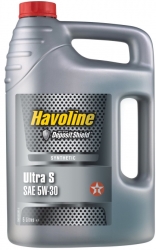 Моторне масло TEXACO HAVOLINE ULTRA S 5W-30 5л